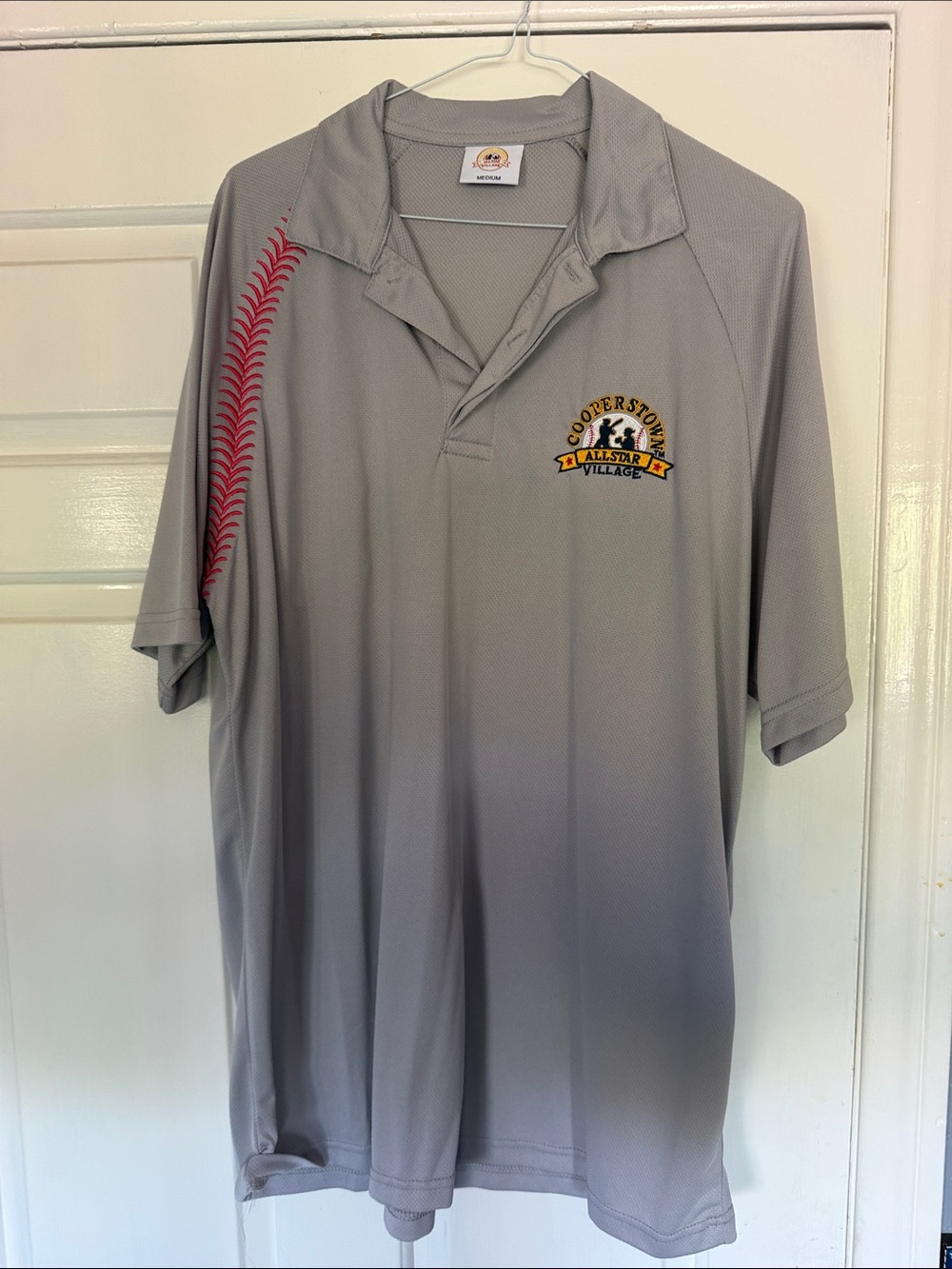 Gray Athletic Polo